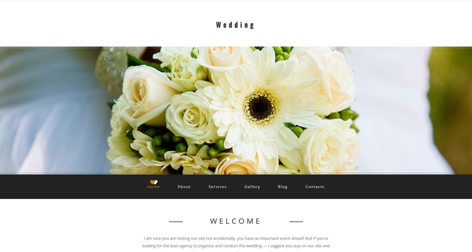 Wedding  Website Template Website Builder Template 58415
