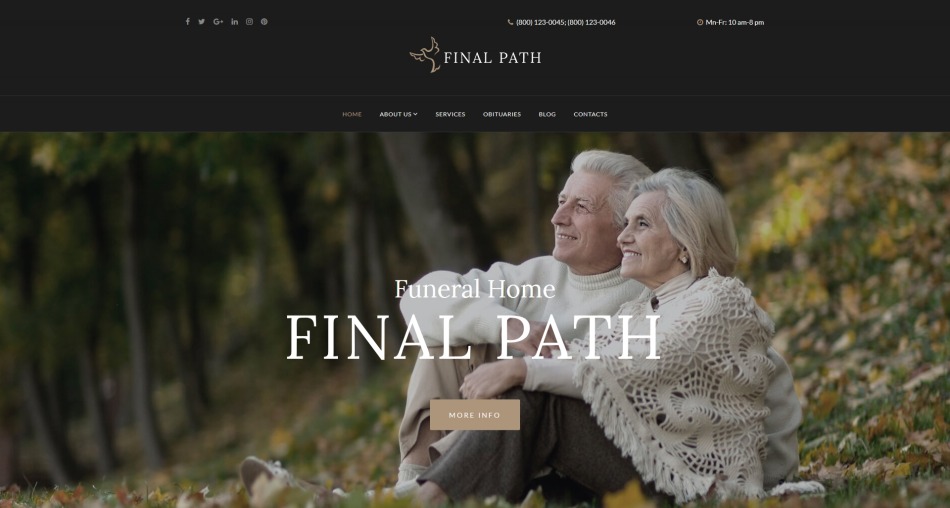 Final Path Website Builder Template 65561
