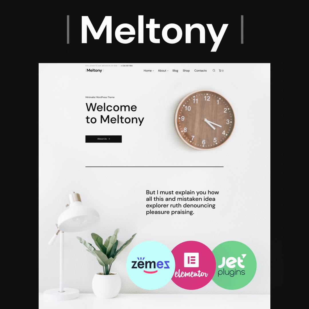 Meltony WordPress Themes 71806